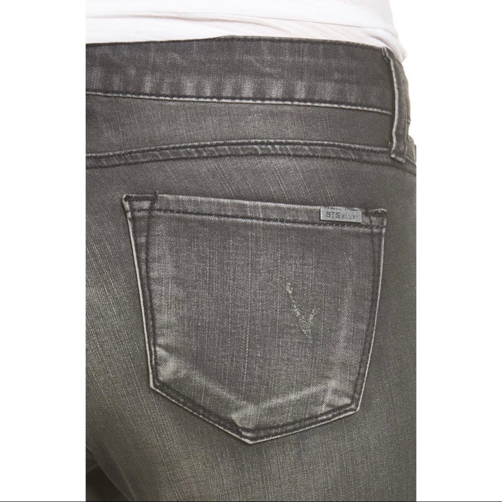 NWOT* • STS Blue Emma Distressed Denim Crop • Size 28 👖*one FLAW (please read) - Picture 15 of 15